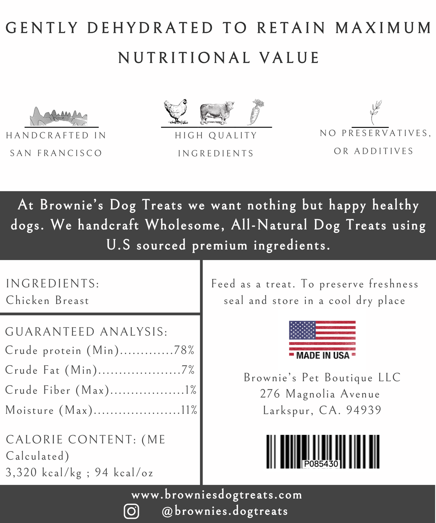 NEW! - Chicken Jerky